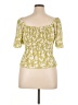 Urban Romantics 100% Rayon Green Short Sleeve Top Size XL - photo 2