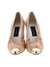 Stuart Weitzman Gold Heels Size 6 1/2 - photo 2