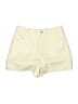 GRAY LABEL Solid Ivory Shorts Size M - photo 1