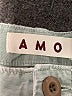 AMO 100% Cotton Solid Green Denim Shorts Size 31 waist - photo 3