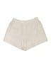 Talula Solid Ivory Athletic Shorts Size M - photo 2