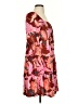 Assorted Brands Print Pink Casual Dress Size S - photo 4