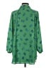 CAbi 100% Polyester Green 3/4 Sleeve Blouse Size S - photo 2