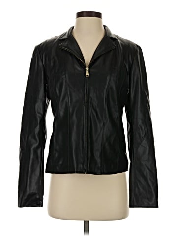 Cole Haan Leather Jacket (view 1)