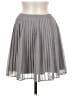 Uniqlo 100% Polyester Solid Gray Casual Skirt Size M - photo 1