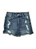 Express Blue Denim Shorts Size 00 - photo 1