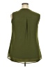 Timeson 100% Polyester Green Sleeveless Blouse Size XXL - photo 2