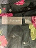 Croft & Barrow Floral Black Long Sleeve Blouse Size XL - photo 7