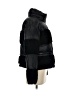 DKNY 100% Polyester Black Faux Fur Jacket Size XS - photo 4