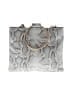 Thacker 100% Leather Gray Leather Clutch One size - photo 3