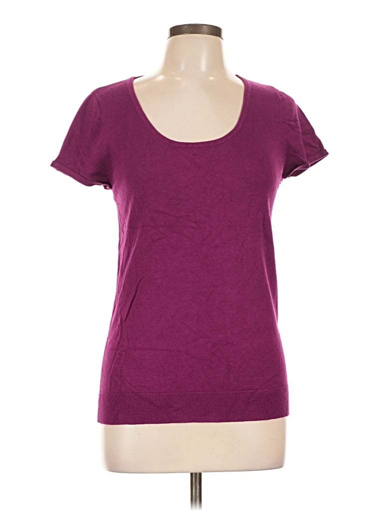 Pre-owned Express Cardigan Sweater In Purple