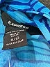 Express 100% Polyester Print Blue Cocktail Dress Size 9 - 10 - photo 7