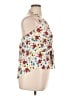 Veronica Beard Ivory Sleeveless Button-Down Shirt Size 14 - photo 4