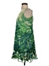 CAbi 100% Polyester Tropical Green Cocktail Dress Size S - photo 5