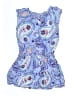 Gymboree 100% Rayon Paisley Blue Dress Size 8 - photo 1