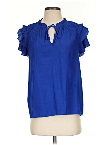 Rose + Olive Short Sleeve Blouse (view 1)