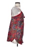 Morgan Taylor 100% Polyester Paisley Red Cocktail Dress Size P (petite) - photo 4