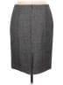 Classiques Entier Solid Gray Formal Skirt Size 8 - photo 2
