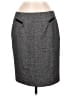 Classiques Entier Solid Gray Formal Skirt Size 8 - photo 1