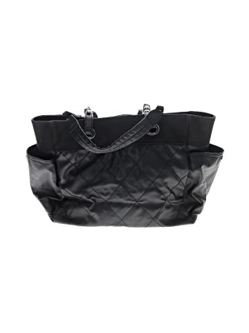 Chanel Coated Canvas Quilted Large Paris Biarritz Tote (view 2)