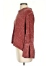 Neely 100% Polyester Tweed Burgundy Pullover Sweater Size S - photo 5