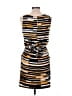 Worthington Stripes Yellow Casual Dress Size M - photo 2