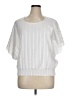 UNITI White Short Sleeve Blouse Size XL - photo 1