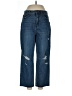 Universal Thread Hearts Blue Jeans Size 12 - photo 1
