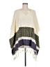 Ryu 100% Polyester Ivory Poncho Size M - photo 1