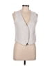 Torn by Ronny Kobo Gray Ivory Vest Size M - photo 1