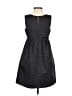 Max and Cleo 100% Polyester Chevron-herringbone Black Casual Dress Size 2 - photo 2