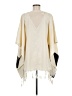 Ryu 100% Polyester Ivory Poncho Size M - photo 2
