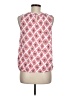 Ann Taylor LOFT 100% Polyester Pink Sleeveless Blouse Size M - photo 2
