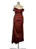 Galina Signature Burgundy Cocktail Dress Size 18 - photo 1