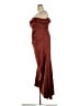 Galina Signature Burgundy Cocktail Dress Size 18 - photo 5