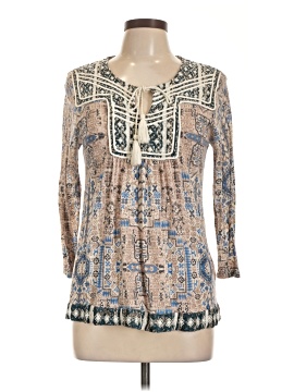 Lucky Brand 3/4 Sleeve Blouse
