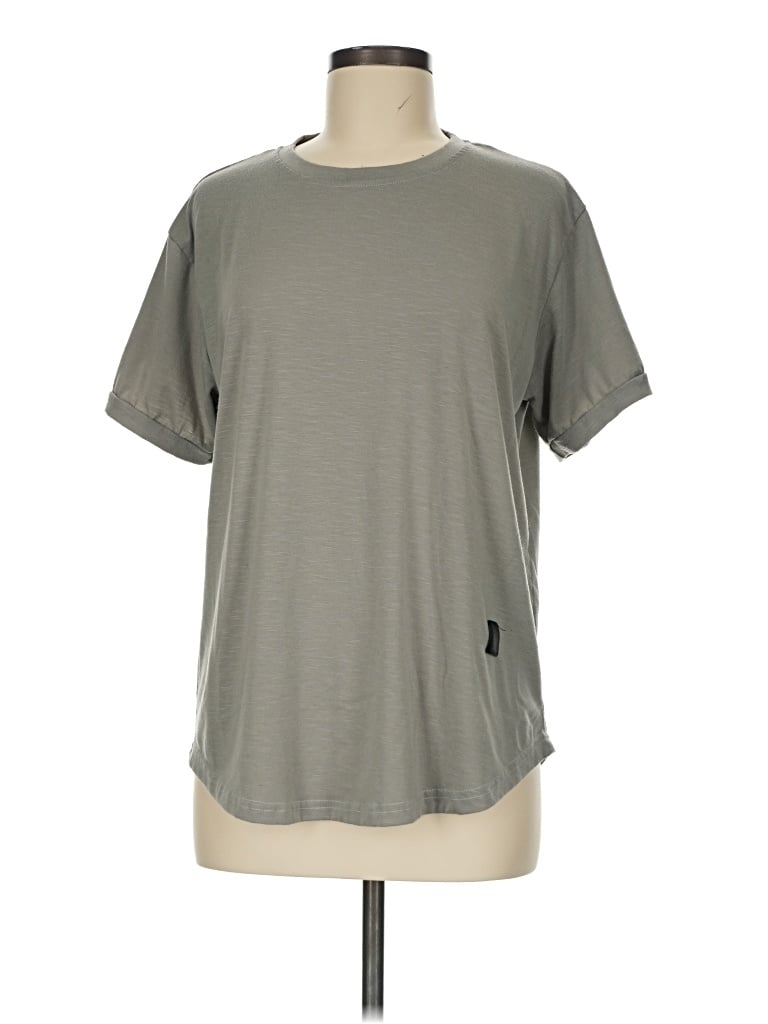 Pre-owned Assorted Brands Active T-shirt In Gray