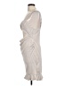 Shein Silver Cocktail Dress Size 12 - photo 5