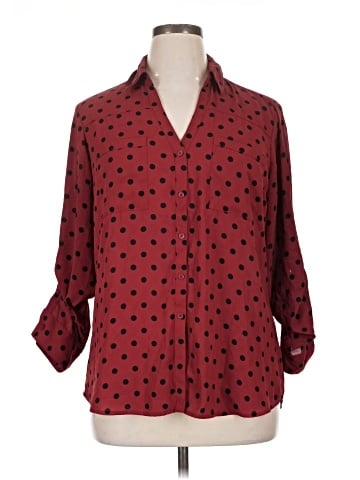 Express Long Sleeve Blouse (view 1)