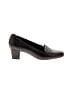 Clarks 100% Leather Black Heels Size 8 1/2 - photo 1