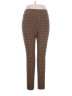 Ann Taylor LOFT Houndstooth Brown Casual Pants Size L - photo 1
