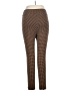 Ann Taylor LOFT Houndstooth Brown Casual Pants Size L - photo 2