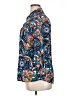 Express 100% Polyester Paisley Blue 3/4 Sleeve Blouse Size XL - photo 5