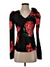 Maison d' Amelie Black Long Sleeve Top Size XS - photo 1