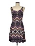 Express Print Purple Casual Dress Size M - photo 1