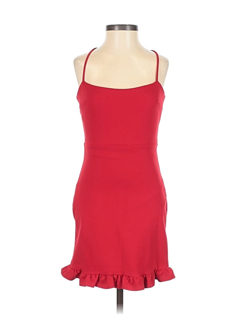 Pre-owned Lulus Cocktail Dress In Red