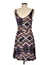 Express Print Purple Casual Dress Size M - photo 2