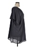Torrid 100% Polyester Gray Short Sleeve Blouse Size 16 (estimated) - photo 4