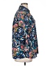 Express 100% Polyester Paisley Blue 3/4 Sleeve Blouse Size XL - photo 4