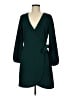 TeXTURE & THREAD Madewell Solid Green Cocktail Dress Size M - photo 1